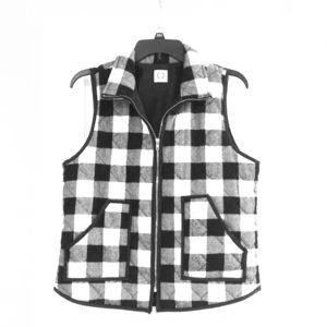 Black and White Vest
